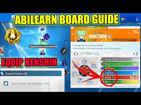 Abilearn Board Guide for Inazuma Eleven Victory Road