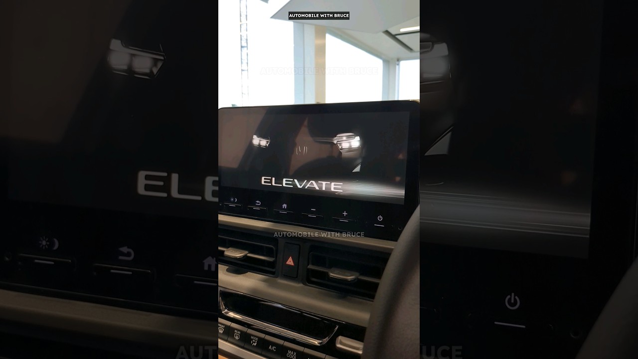 Honda Elevate - Touchscreen, Reverse Camera, Digital Instrument Cluster 👌