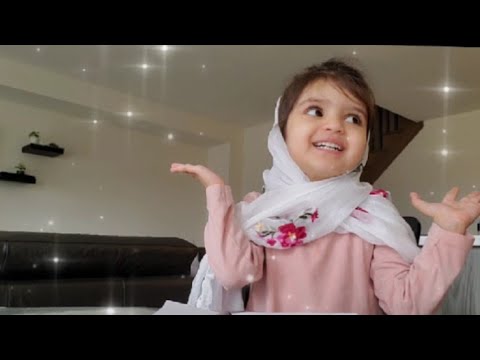 Sabeeka's 1st Vlog - A day in the life of a 2 yo during blessed Ramadan!
