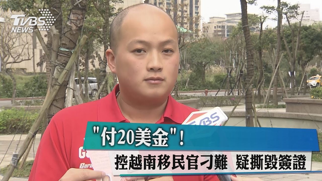 「付20美金」!控越南移民官刁難 疑撕毀簽證