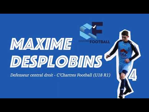 Maxime Desplobins-Best Of 2021-Défenseur Central Droit-U18 R1-C’Chartres Football Club