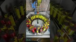 How climbing ropes are braided #climbing