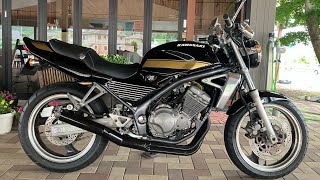 KAWASAKI バリオス　ZR250A 初期A2型　45馬力　タイガーカラーオールペイント　腰上OH ファンネル仕様　集合マフラー　前後ブレーキOH