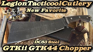 GTKii GTK44 chopper in DC53 Steel