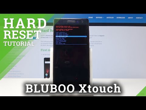 HARD RESET BLUBOO Xtouch - Factory Reset Data