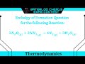 Crack That Tough Enthalpy of Formation Problem from the Waterloo Chem13 Contest!
