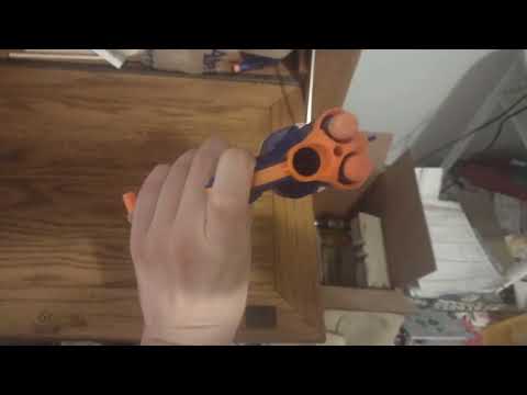 Annoying moth vs 3 dart NERF gun