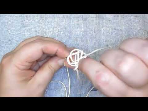 Left-handed Nalbinding: Mammen/Korgen start