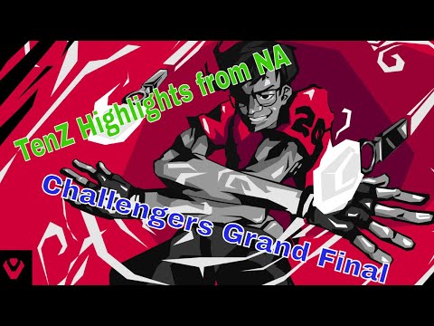 TenZ Highlights | NA Challengers Grand FINAL | Sentinels vs XSET