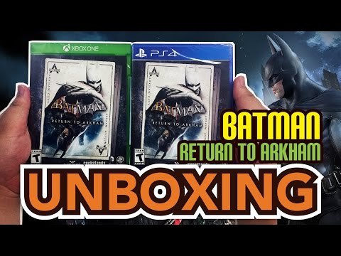 Batman Return to Arkham (Xbox One / PS4) Unboxing !!