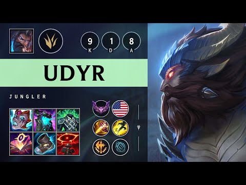 Udyr Jungle vs Hecarim: Dominating - NA Master Patch 14.23