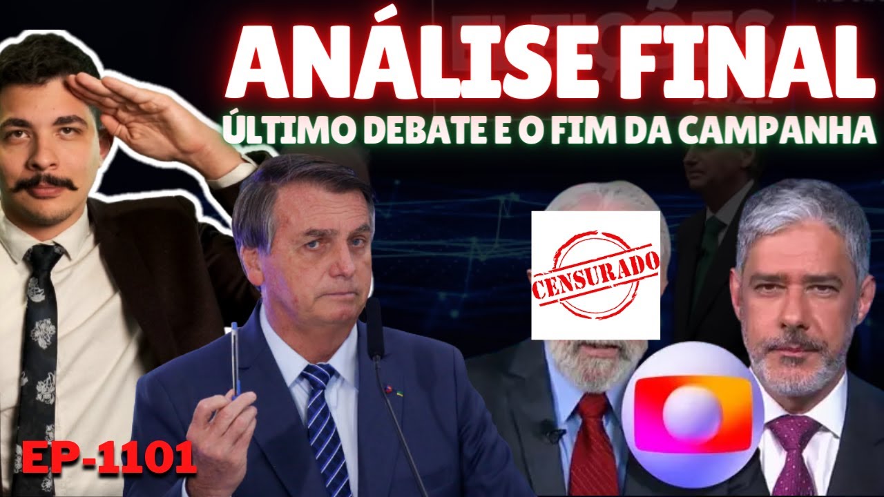 Análise: ÚLTIMO Debate e o FIM da CAMPANHA + Deslizes na RETA FINAL + Novas PESQUISAS e NARRATIVAS.