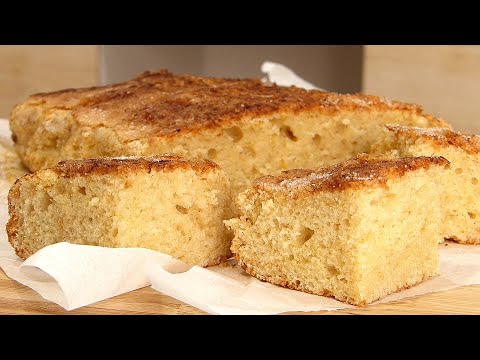 Coca de llanda | Receta de Bizcocho ✅