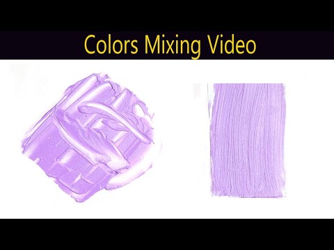 How To Make Paisley Purple Color | Paisley Purple Color Banane Ka Aasan Tarika