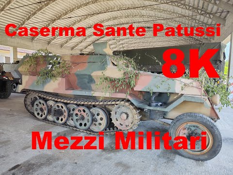 8K - Mezzi militari della Caserma Sante Patussi