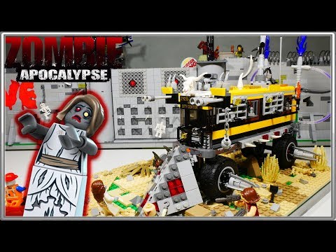 LEGO Самоделка - Зомби Апокалипсис 'Автобус выживших' / LEGO Zombie Apocalypse MOC