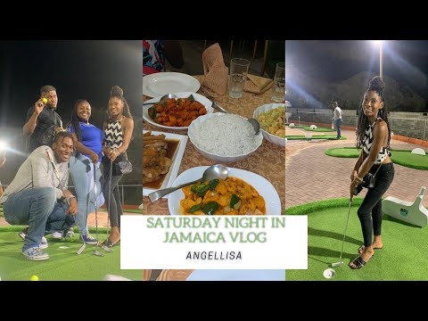 Weekend in Jamaica VLOG: Minigolfing, Dinner and More || Angellisa