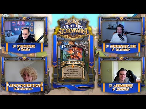 United in Stormwind Card Review with Orange, Jambre & Hunterace !review
