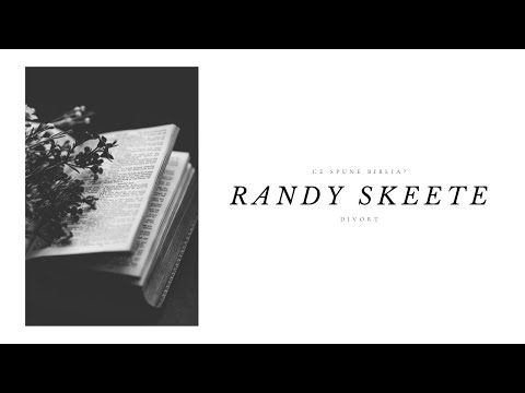 Randy Skeete | Ce spune Biblia - Divorț