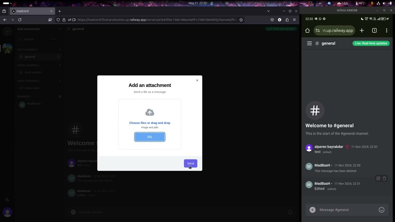 Madcord - Discord Clone Project