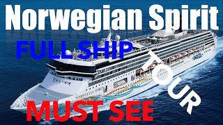 Norwegian Spirit - Full Walkthrough - Cruise Ship Tour - Norwegian Cruise Lines