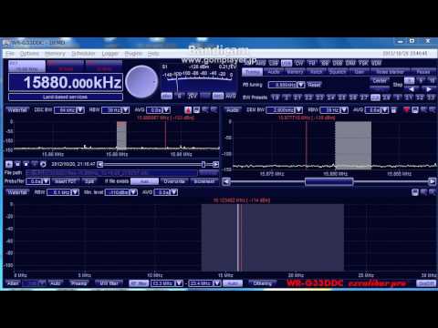 15880kHz Space Shuttle Radio 20121020 2116JST