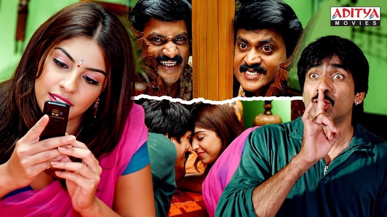 Khallas Hindi Dubbed Movie Scenes | Ravi Teja | Richa Gangopadhyay, Deeksha Seth | South Movie
