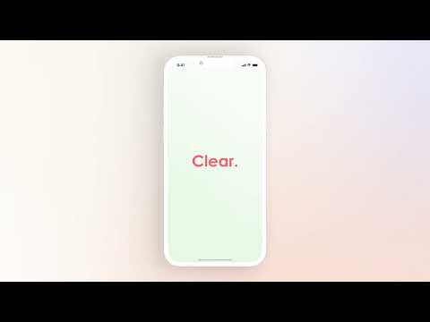 Clear.bio: nutrition tracker video thumbnail