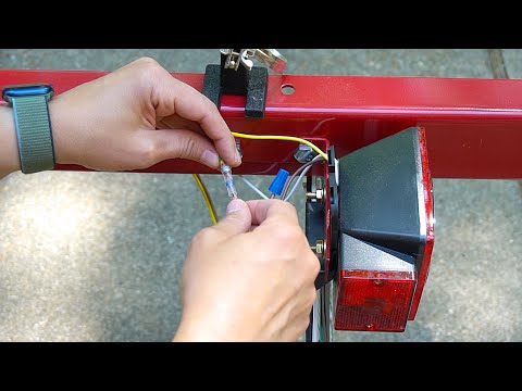 How to Wire a Utility Trailer // Brake Lights