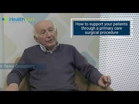 How to support your patients through a primary care surgical procedure | Dr Peter Grossberg