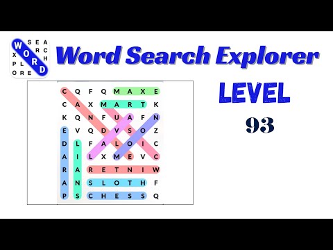 Word Search Explorer Level 93
