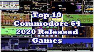 Top 10 Commodore 64 2020 Released Games