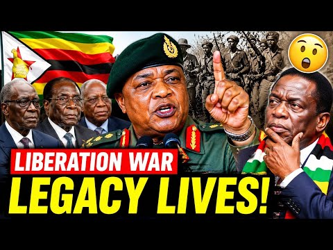 Zimbabwe Vice President Constantino Chiwenga speaking at a public event