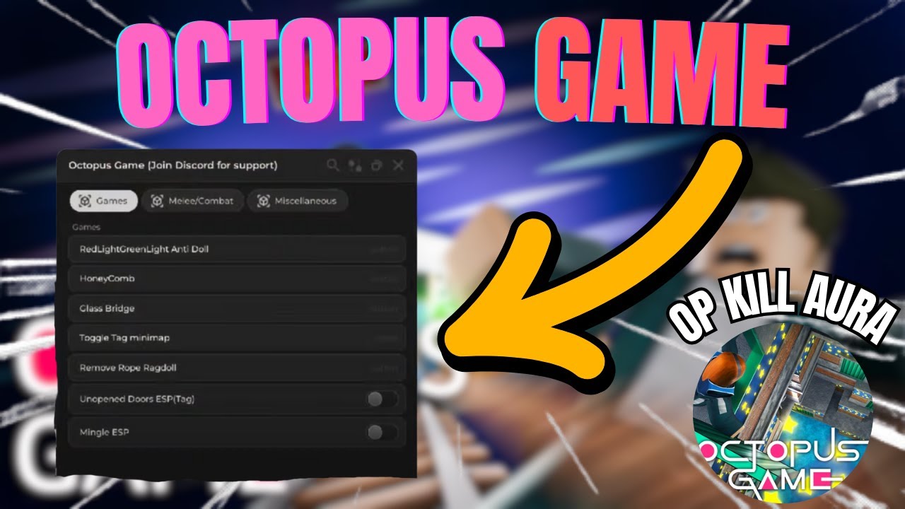 OCTOPUS GAME SCRIPT