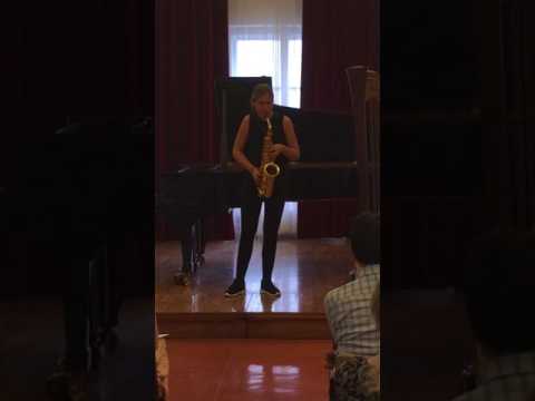 J. S. Bach: 4th Cello suite BWV 1010 – Prelude (alto sax)