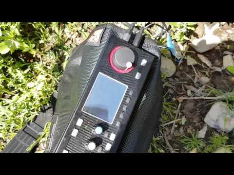 DL1CR inv v end fed antenna
