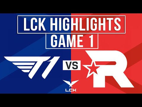 T1 vs KT Highlights Game 1 | LCK 2025 | T1 vs KT Rolster