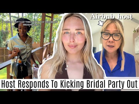 TikTok Bridal Party Kicked Out Of Airbnb On Wedding Day Causes Huge Drama