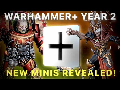 NEW Warhammer+ Year 2 Exclusive miniatures revealed! Must see!