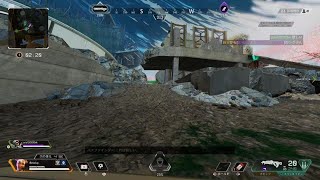 【Apex】ライフラインで縦ハンとれた