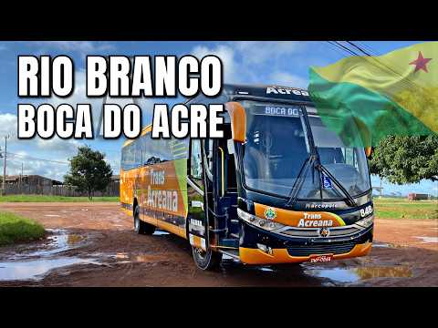 A Estrada PARA o AMAZONAS ! RIO BRANCO X BOCA DO ACRE com A TRANS ACREANA