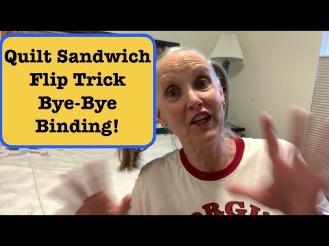 Sew It, Flip It, Done! Quilting Without Binding 🧵🐾