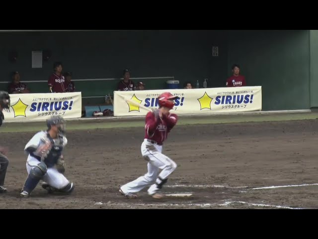 【みやざきPL】終盤鮮やかな3連打!! イーグルス・武藤敦貴の2点タイムリー2ベースヒット!!  2024年10月8日 オリックス・バファローズ 対 東北楽天ゴールデンイーグルス