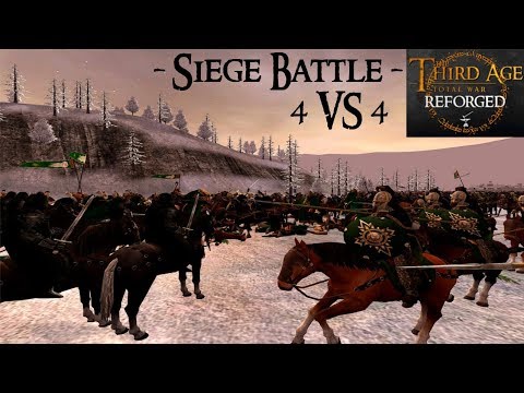 WINTER INVASION OF BREE (Good VS Evil) - Third Age: Total War (Reforged)