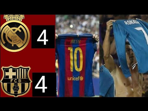 Real Madrid VS Barcelona 4-4 (EL CLASICO DEFINITIVO) Relato Pablo Giralt