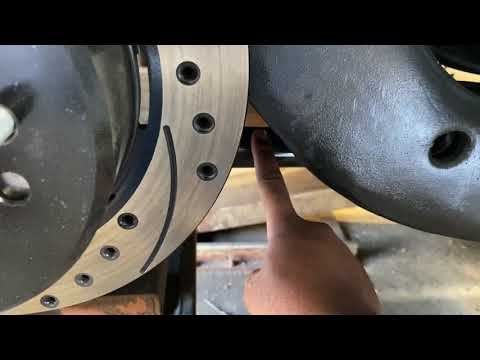 They installing the mini tubs on 1987 Monte Carlo ls almost test drive on the new qa1 suspension