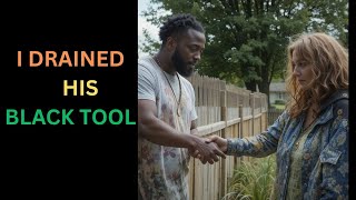 My black neighbor helped me with the fence. True Story