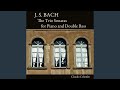 Trio Sonata No.6 in G Major, BWV 530: I. Vivace (Arr. for Piano and Double Bass by C. Colombo)