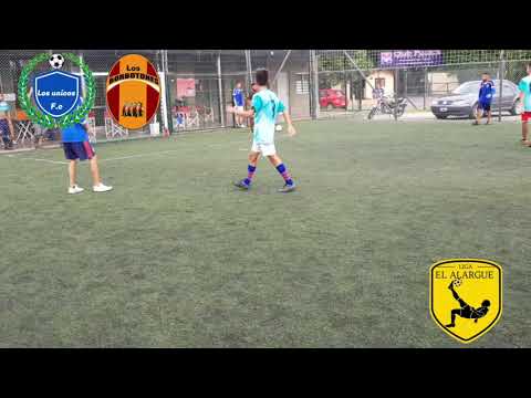 LOS ÚNICOS VS LOS BORBOTONES. LIGA EL ALARGUE