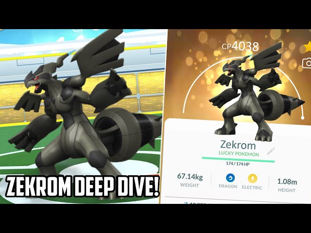 Pokemon GO: Best moveset for Zekrom